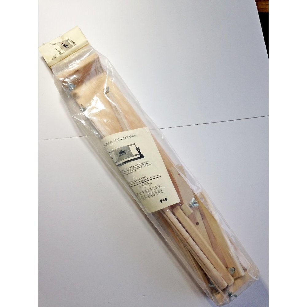 Cross Stitch and Scroll Lap / Table Frame 9 x 18 inches Maple NEW MADE IN CANADA